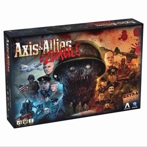 Axis & Allies & Zombies Board Game Avalon Hill NEW Sealed Strategy